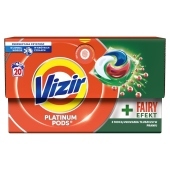 Vizir Platinum PODS  + Fairy Effect Kapsułki do prania, 20 prań[NT{envariant2}] 20 Washes