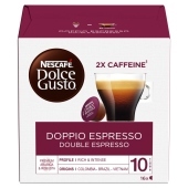 Nescafé Dolce Gusto Doppio Espresso Kawa w kapsułkach 136 g (16 x 8,5 g)