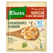 Knorr Przepis na dziś Kurczak w sosie śmietanowym 42 g