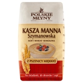 Polskie Młyny Kasza manna Szymanowska z pszenicy miękkiej 1 kg