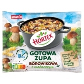 Hortex Gotowa zupa borowikowa z makaronem 350 g