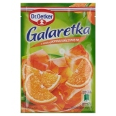 Dr. Oetker Galaretka o smaku pomarańczowym 72 g
