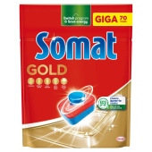 Somat Gold Tabletki do mycia naczyń w zmywarkach 1232 g (70 sztuk)