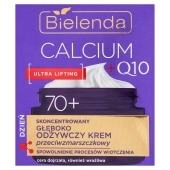 Bielenda Calcium +Q10 70+ Głęboko odżywczy krem przeciwzmarszczkowy dzień 50 ml