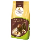 Ferrero Rocher Dark Golden Eggs Czekolada deserowa nadziewana 90 g