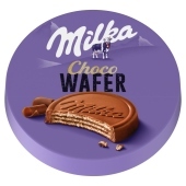 Milka Choco Wafer Wafelek z kremem kakaowym oblany czekoladą mleczną 30 g