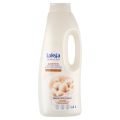 Luksja Creamy & Soft Kremowy płyn do kąpieli łagodzące mleczko bawełniane i prowitamina B5 1,5 l