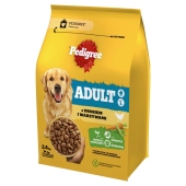 Pedigree Adult Sucha karma dla psów z drobiem i warzywami 2,6 kg