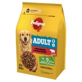 Pedigree Adult Sucha karma dla psów z wołowiną i warzywami 2,6 kg