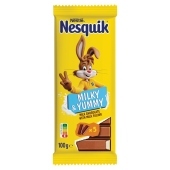 Nestlé Nesquik Mleczna czekolada z nadzieniem mlecznym 100 g