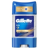Gillette Clear Gel Champion Gold Antyperspirant i dezodorant dla mężczyzn 70 ml