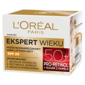 L'Oréal Paris Ekspert Wieku Ujędrniający krem na dzień 50+ SPF 20 50 ml