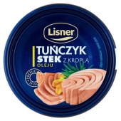 Lisner Tuńczyk stek z kroplą oleju 120 g