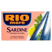 Rio Mare Sardynki w oliwie z oliwek 120 g