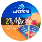 Lactima Ser topiony Mix Gouda i z szynką 140 g (8 x 17,5 g)