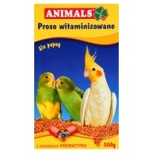Animals Proso witaminizowane dla papug 500g