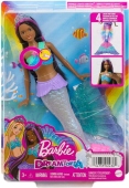 Barbie Brooklyn Dreamtopia Syrenka migoczące światełka 