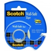 Scotch Wall-Safe Taśma klejąca 19mm x 16.5m na podajniku