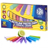 Astra Plastelina pastelowa 12 kolorów