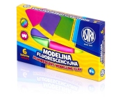 Astra Modelina fluorescencyjna 6 kolorów