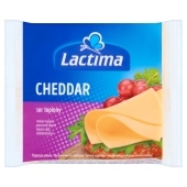 Lactima Ser topiony w plasterkach Cheddar 130 g (8 x 16,25 g)