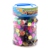 Confetti Cekinowe kwiatki - mix kolorów 100g 