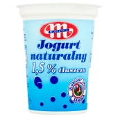 Mlekovita Jogurt naturalny 1,5% 400 g