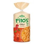 Kupiec Fitos wafle kukurydzane o smaku papryczki chilli 120g