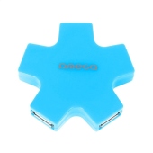 Omega USB 2.0 HUB 4 porty kolor niebieski