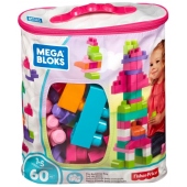 Fisher Price Mega Bloks maxi zestaw różowy 60 elementów