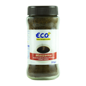 E.C.O.+ Granulowana mieszanka rozpuszczalnej kawy zbożowej i kawy instant 200 g
