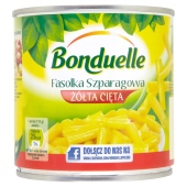 Bonduelle Fasolka szparagowa żółta cięta 400 g